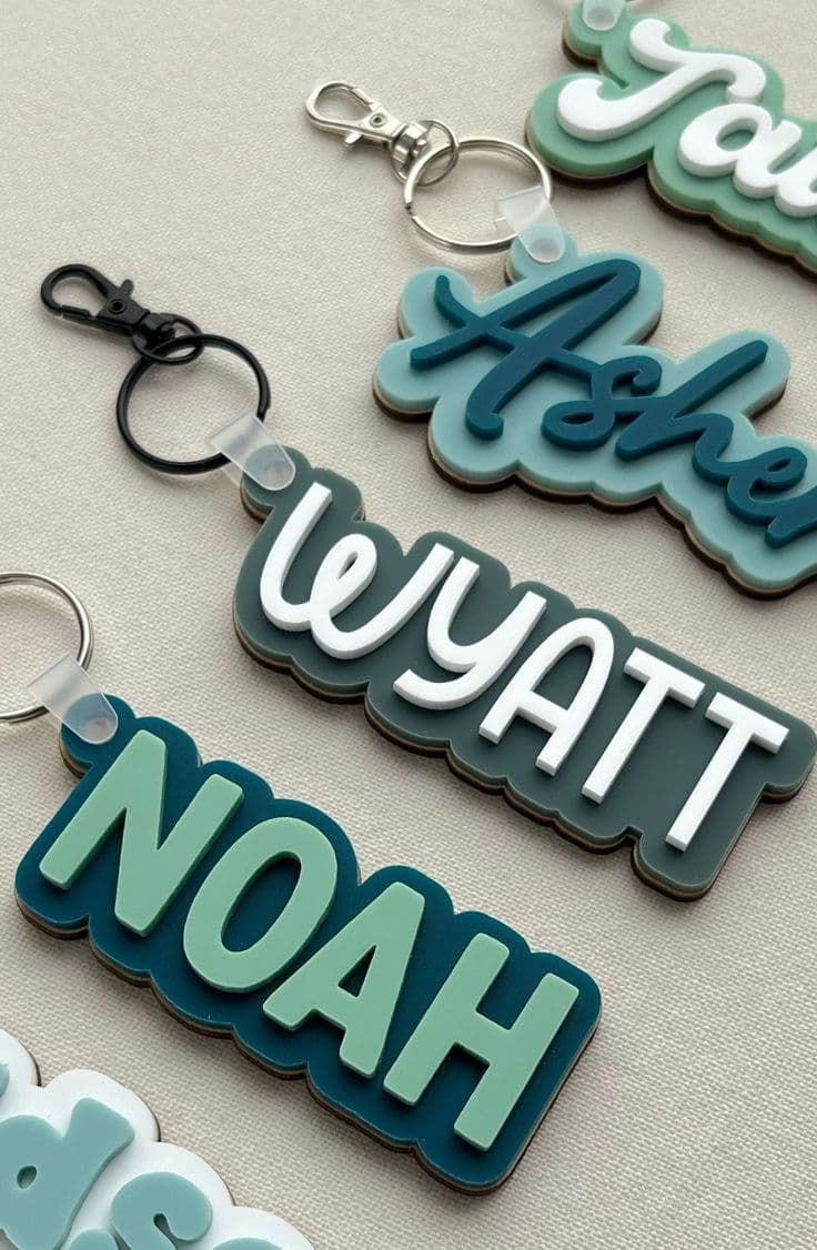 Name Keychain — Classic